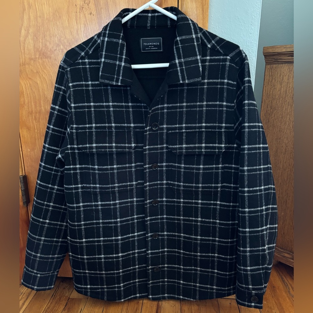 7 diamonds men’s Dunbar shirt jacket